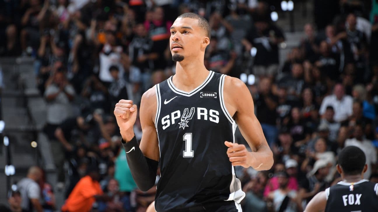 Victor Wembanyama renova com o San Antonio Spurs por cinco temporadas